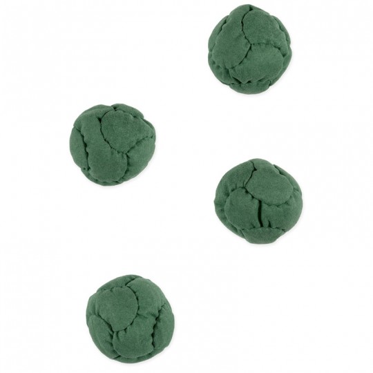Lot de 4 balles de couleur - VERT - GABAKY Gabaky - 1