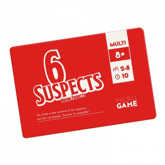 Microgame - 6 Suspects Matagot - 1