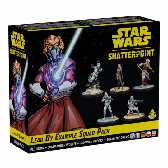 Star Wars Shatterpoint - Set d'escouade Lead by Example Atomic Mass Games - 1