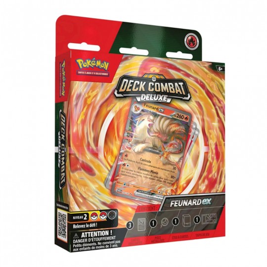 Pokémon : Deck de Combat Deluxe Feunard EX Pokémon - 1