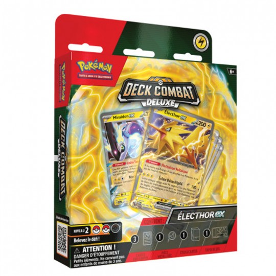 Pokémon : Deck de Combat Deluxe Electhor EX Pokémon - 1