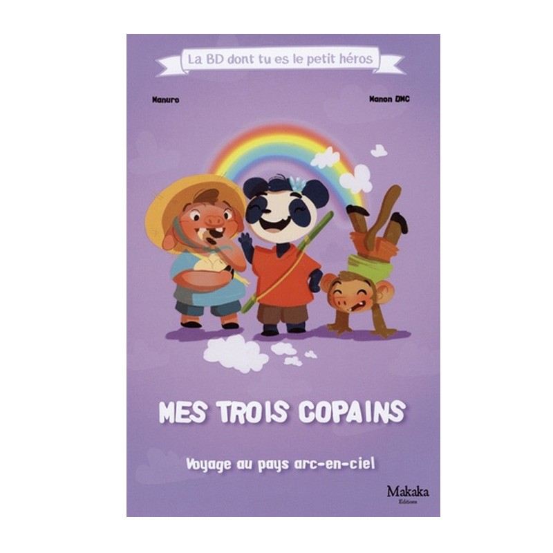 Boite de Mes 3 copains : La BD dont tu es le petit héros