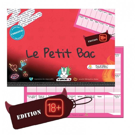 Le Petit Bac - Edition 18+ LeLapin Sigma - 1