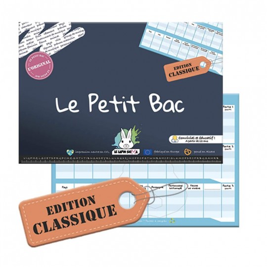 Le Petit Bac - Edition Classique LeLapin Sigma - 1