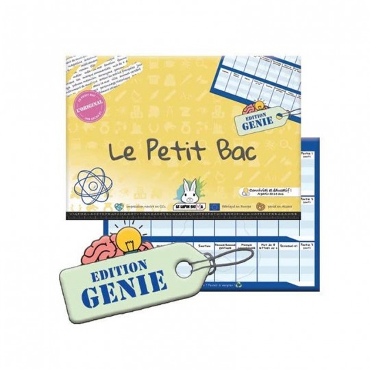 Le Petit Bac - Edition Génie LeLapin Sigma - 1