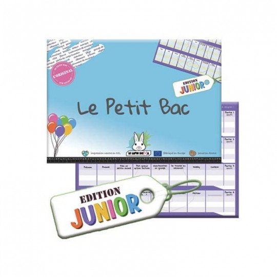 Le Petit Bac - Edition Junior LeLapin Sigma - 1