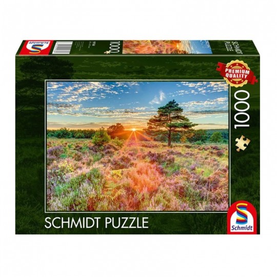 Puzzle 1000 pcs Crépuscule sur la lande - Puzzles Schmidt Schmidt - 1