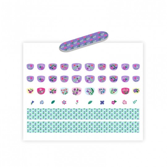 60 Nails Stickers Petite fleur - Djeco Djeco - 1