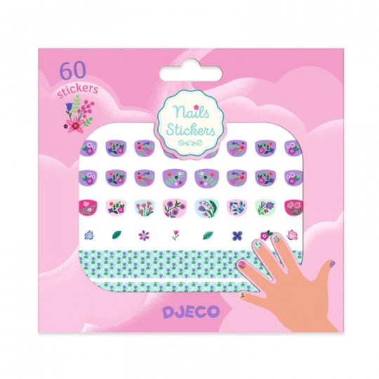 60 Nails Stickers Petite fleur - Djeco Djeco - 2