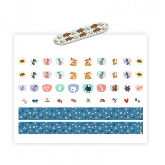 60 Nails Stickers Mimi - Djeco Djeco - 2