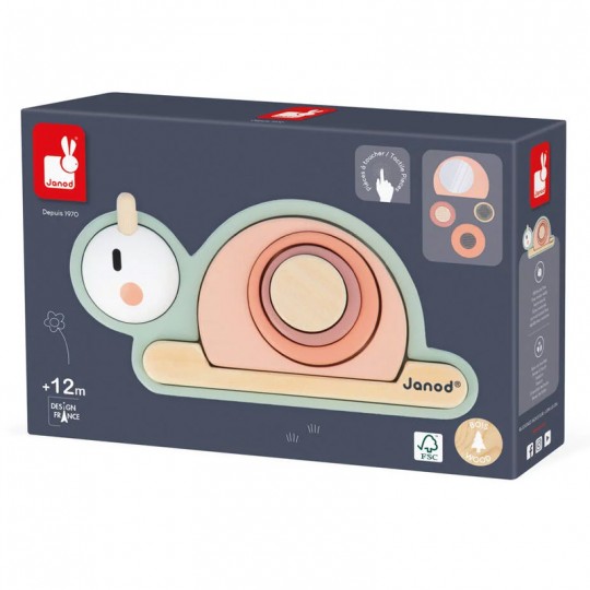 Empilable sensoriel Escargot Sweet Cocoon - Janod Janod - 2