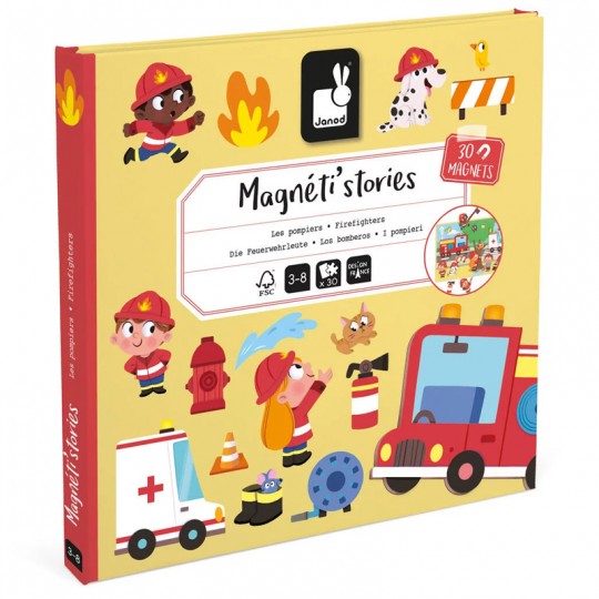 Magnéti'Stories Les Pompiers - Janod Janod - 2
