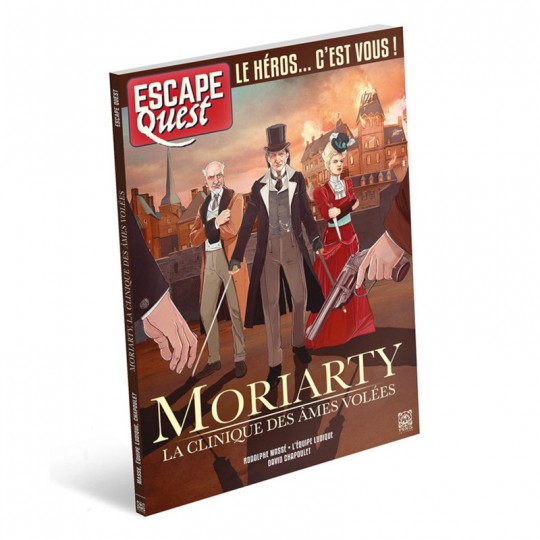 Escape Quest - Moriarty, La Clinique des âmes volées Ynnis éditions - 1