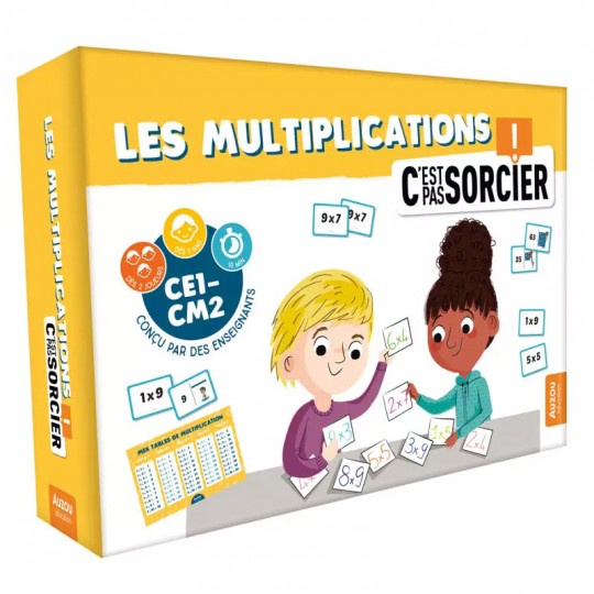 Les multiplications : C'est pas sorcier ! - Auzou Auzou - 2