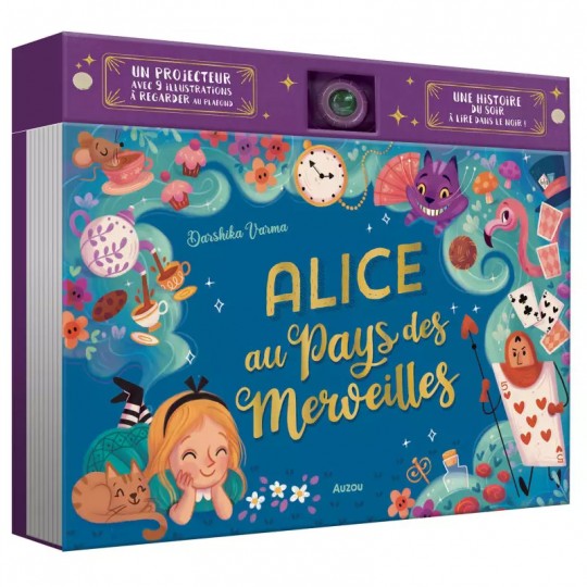 Mon Livre Projecteur : Alice au pays des Merveilles - Auzou Auzou - 1