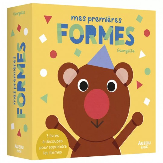 Mes premières formes, 3 livres à découpes pour apprendre les formes - Auzou Auzou - 2