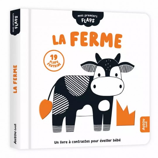 Livre Mes premiers Flaps : La Ferme - Auzou Auzou - 1