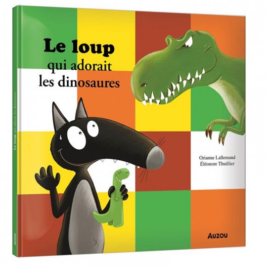 Livre Le loup qui adorait les dinosaures - Auzou Auzou - 1