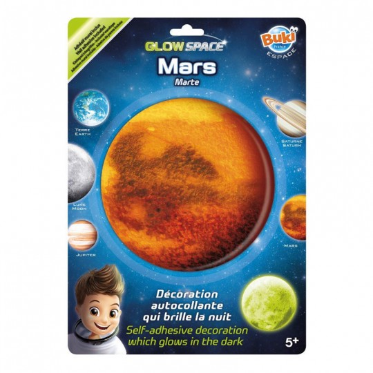 Planete phosphorescente Mars - Buki Buki France - 1