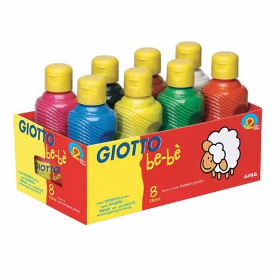 Giotto Be-Bè Super Paint 8x250 ML Giotto - 1