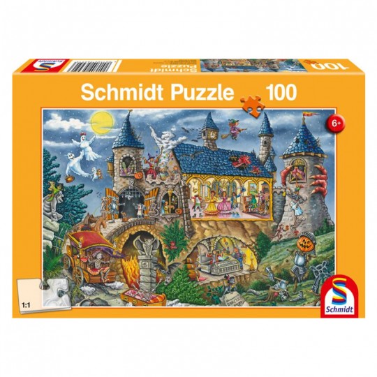 Puzzle 100 pcs Château hanté - Puzzles Schmidt Schmidt - 1