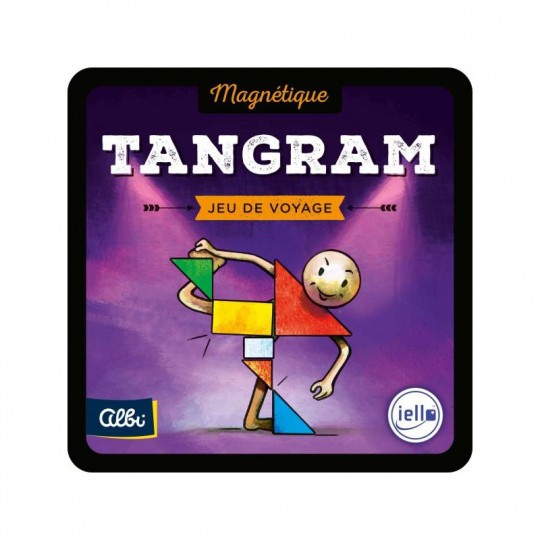 Jeu de voyage magnétique Tangram Albi - 1