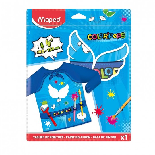 Tablier de peinture enfant Color'Peps de 4 à 8 ans - Maped Maped - 1