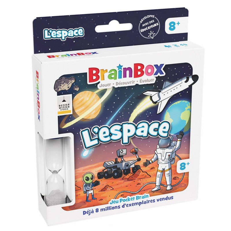 Boite de BrainBox Pocket : l'Espace