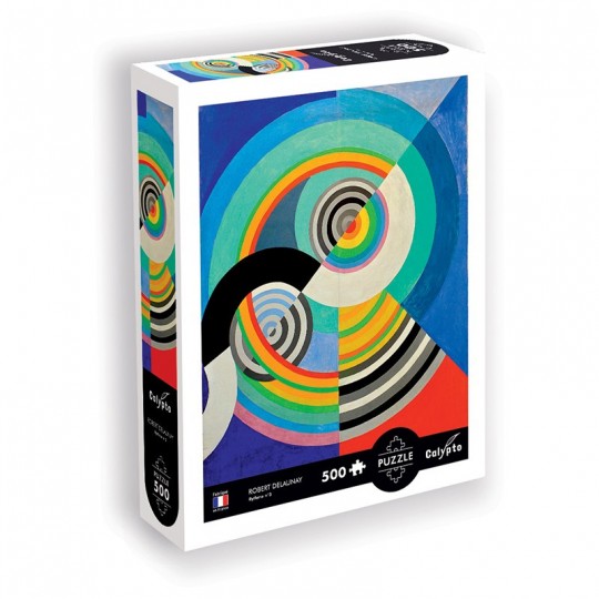 Puzzle 500 pcs Rythme n°3, Robert Delaunay - Calypto Calypto - 1