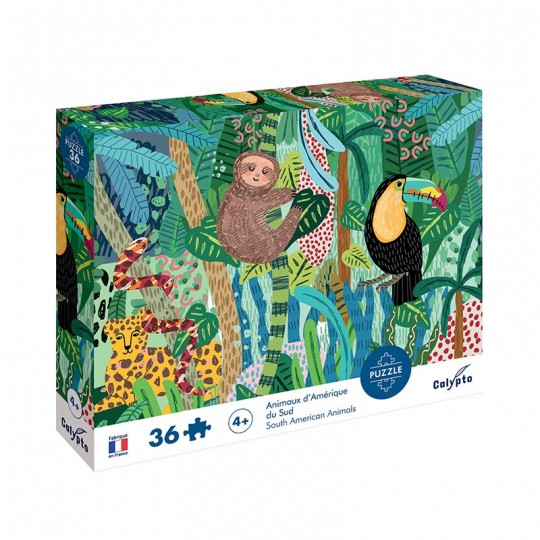 Puzzle 36 pcs Animaux d'Amérique du Sud - Calypto Calypto - 1