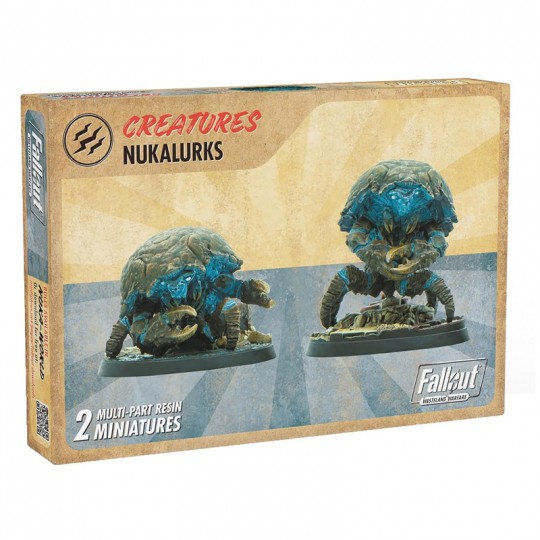 Fallout : Wasteland Warfare - Creature Nukalurks Modiphius - 2