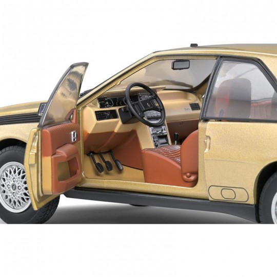 Vehicule miniature Renault Fuego Turbo Sepia 1980 1 18 Solido BCD