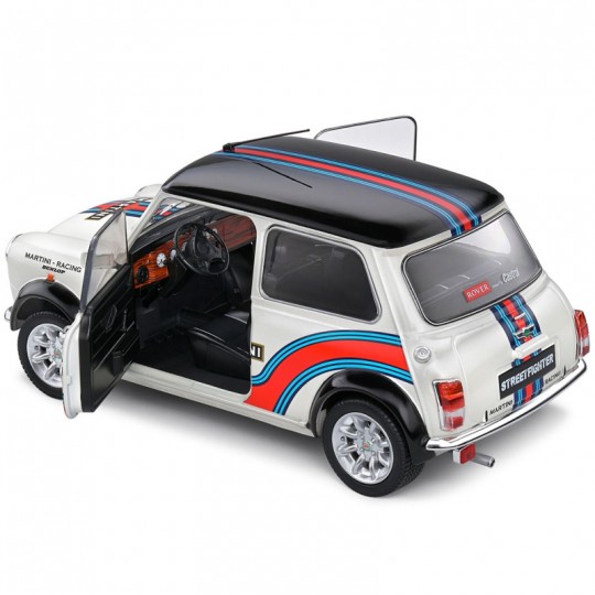 Miniature 1:18 Mini Cooper Sport Martini Evocation white 1998 - Solido Solido - 2