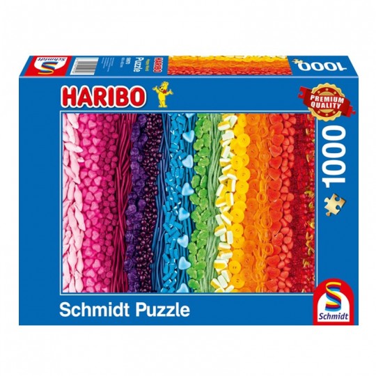 Puzzle 1000 pcs Haribo : Un monde heureux - Puzzles Schmidt Schmidt - 1