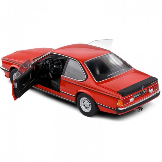 Miniature 1:18 BMW 635 CSI (E24) Année 1984 henna rouge - Solido Solido - 2