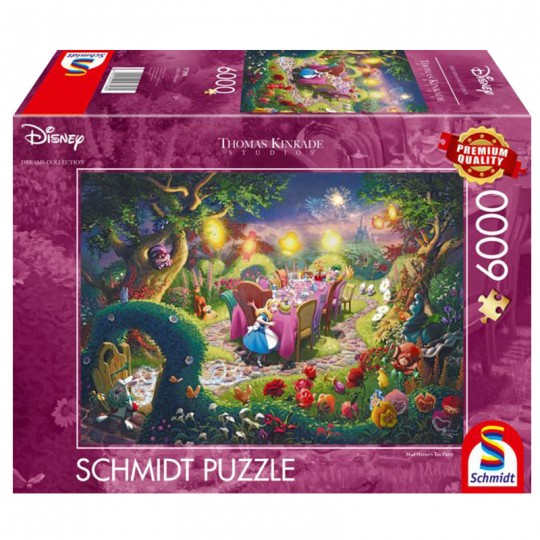 Puzzle 6000 pcs Disney, Tea Party du Chapelier Fou - Puzzles Schmidt Schmidt - 1