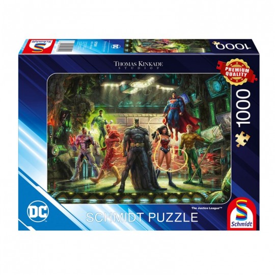 Puzzle 1000 pcs DC, The Justice League - Puzzles Schmidt Schmidt - 1