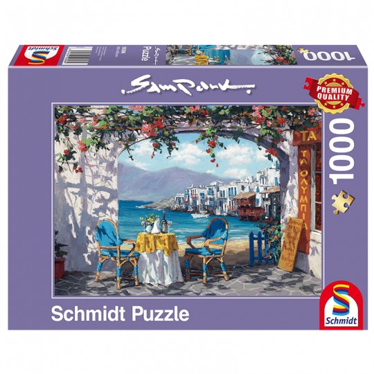 Puzzle 1000 pcs Rendez-vous à Mykonos, Grêce - Puzzles Schmidt Schmidt - 1