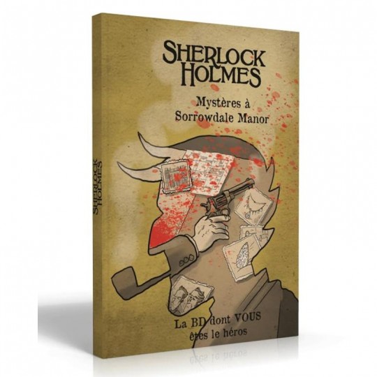La BD dont vous êtes le Héros : Sherlock Holmes Tome 9 - Mystères à Sorrowdale Manor Makaka Editions - 1
