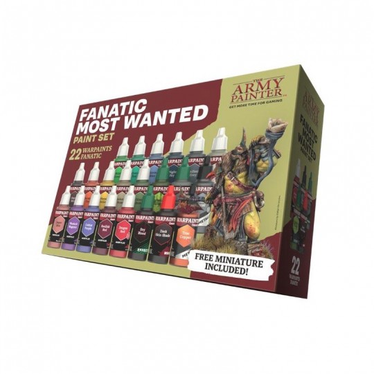Army Painter Warpaints Fanatic - Most Wanted Paint Set Army Painter - 1