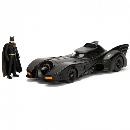 Miniature 1:24 DC Comics Batmobile Batman figure black 1989 - Jada Toys Jada Toys - 2