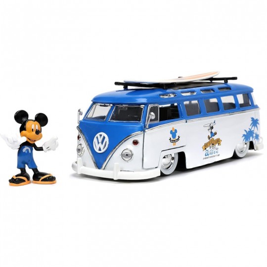 Miniature 1:24 Disney Combi T1 Mickey Mouse 1963 - Jada Toys Jada Toys - 1
