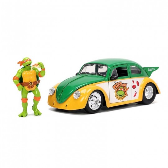 Miniature 1:24 Tortue Ninja Cox Drag Beetle 1959 - Jada Toys Jada Toys - 2