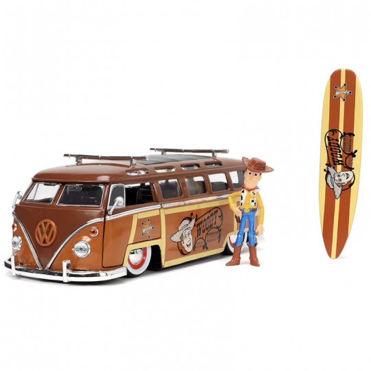 Miniature 1:24 Toy Story Volkswagen Combi T1 Woody figure 1963 - Jada Toys Jada Toys - 1