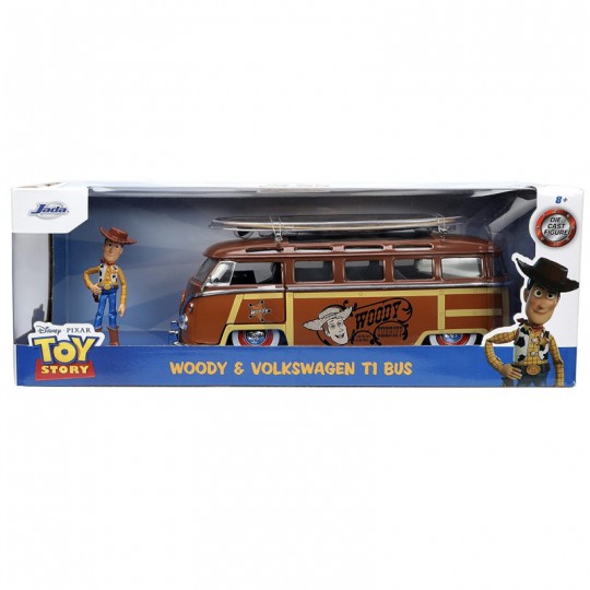 Miniature 1:24 Toy Story Volkswagen Combi T1 Woody figure 1963 - Jada Toys Jada Toys - 2