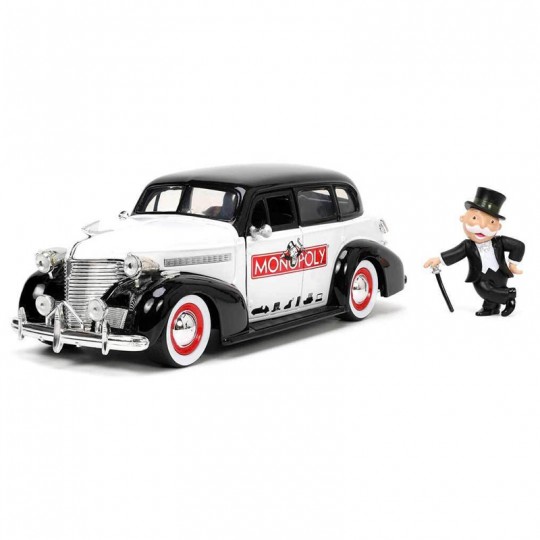 Miniature 1:24 Chevrolet Master Mr Monopoly Figure Bi-Color 1939 - Jada Toys Jada Toys - 1