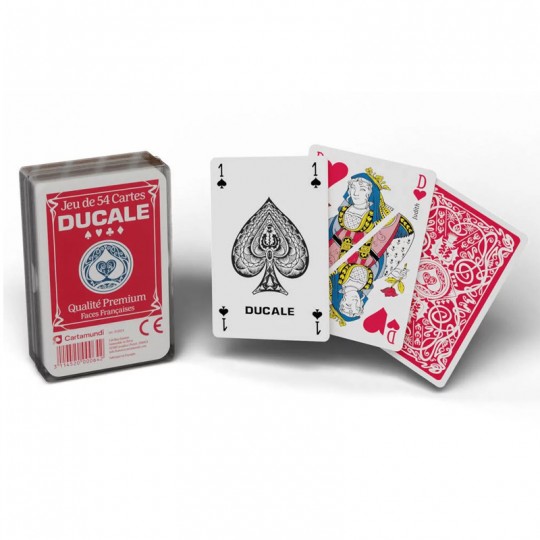 Jeu de 54 cartes boite plastique - Ducale Origine Ducale - 1