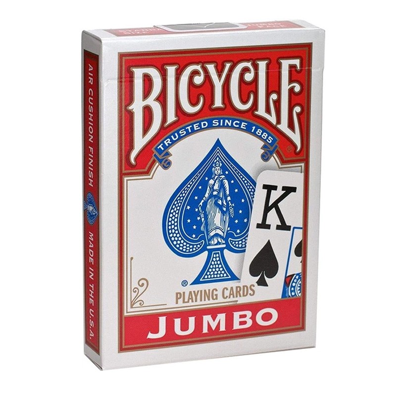 Boite de Jeu de 54 cartes Rider Back Jumbo Index - Bicycle