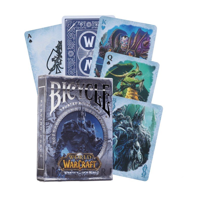 Jeu de 54 cartes Ultimates WOW Wrath of the Lich King
