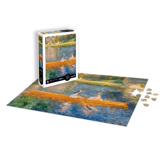 Puzzle 1000 pcs La Yole, Pierre-Auguste Renoir - Calypto Calypto - 4